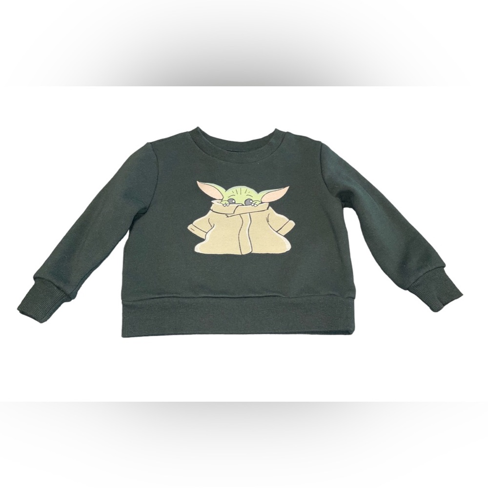 Star Wars Baby Yoda Green Baby Sweatshirt